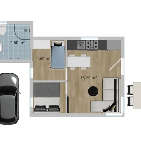 Apartment Tinyhaus Am Feldmarksee *
