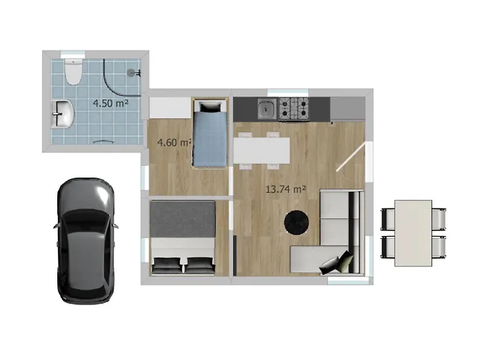 Apartment Tinyhaus Am Feldmarksee *